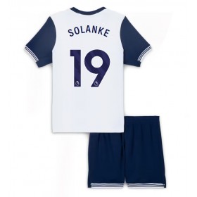 Tottenham Hotspur Dominic Solanke #19 Hemmakläder Barn 2024-25 Kortärmad (+ Korta byxor)